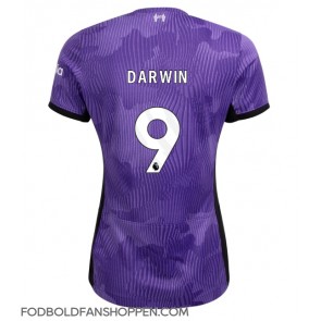 Liverpool Darwin Nunez #9 Tredjetrøje Dame 2023-24 Kortærmet